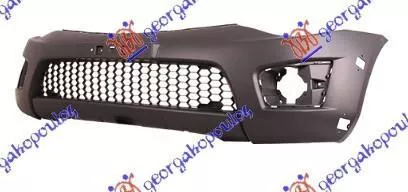 Προφυλακτήρας Εμπρός Μονόκαμπινο Τρύπες Πλαστικες Κουρμπες 14 Mitsubishi P U L200 10-15 6400c684zzt 1 Τεμ