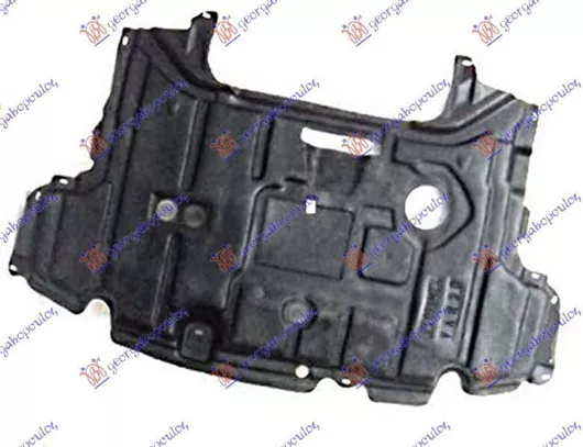 Ποδιά Μηχανής Πλαστική 1.4 D-4d Toyota Yaris 14-17 51451-0d011 1 Τεμ