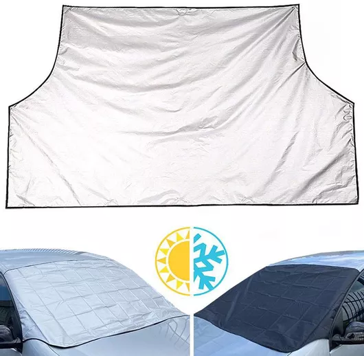 Carro 222530 Ηλιοπροστασία Παρμπρίζ Εξωτερική 6 Μαγνήτες 100 X 224 Cm