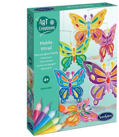 Παιχνίδι Χειροτεχνίας Sentosphere Κατασκευη Mobile Πεταλουδες Παιδική