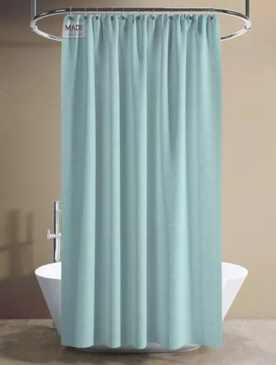 Κουρτίνα Μπάνιου Madi Thalasea 180x200cm Τιρκουάζ
