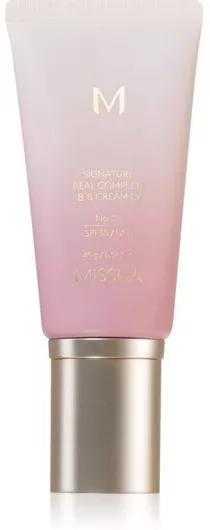 Κρέμα Προσώπου BB Missha M Signature Real Complete Ex 21 Ημέρας με SPF30 για Ενυδάτωση No21 45gr