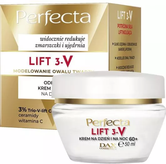 Κρέμα Προσώπου Perfecta V-Lift Ενυδατική & Αντιγηραντική 60+ 50ml