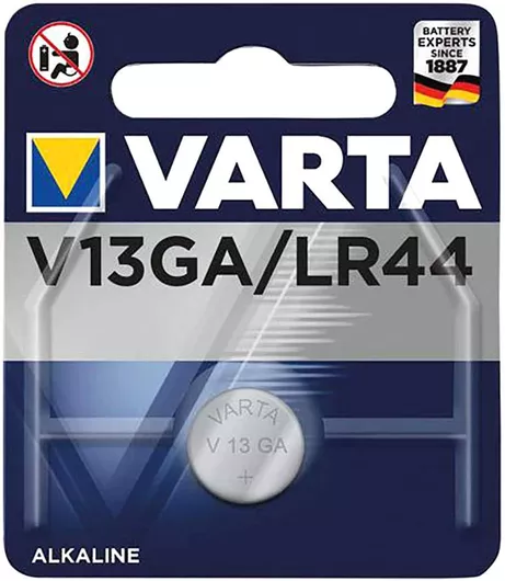 Μπαταρία Ρολογιού Varta Αλκαλική LR44 1.5V 1τμχ