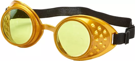 Αποκριάτικο Αξεσουάρ Widmann Γυαλιά Steampunk Χρυσό
