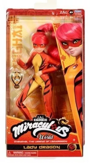 Κούκλα Giochi Preziosi Miraculous Lady Dragon για 4+ Ετών 