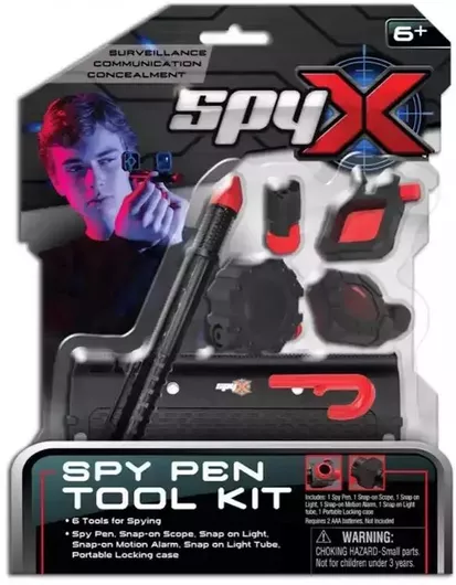 Παιχνίδι Κατασκοπίας Just Toys Spy X Pen Tool Kit 6τμχ για 6+ Ετών