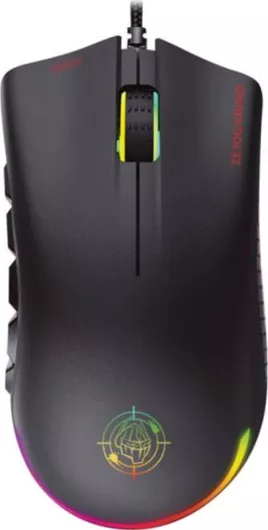 Gaming Ποντίκι Zeroground MS-3700G Niiro Pro v3.0 RGB 10000DPI Μαύρο