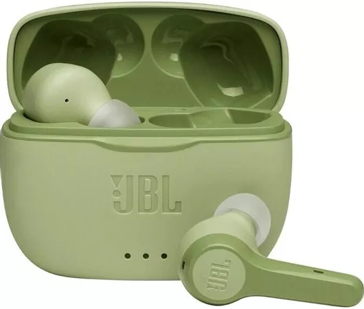 JBL Tune 215TWS In-ear Bluetooth Handsfree Ακουστικά με Θήκη Φόρτισης Πράσινα