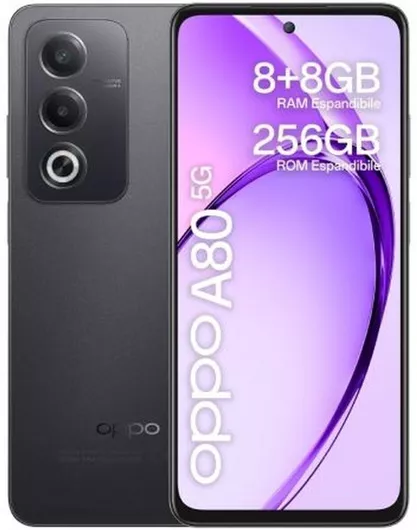 Oppo A80 5G NFC 8GB 256GB Starry Black