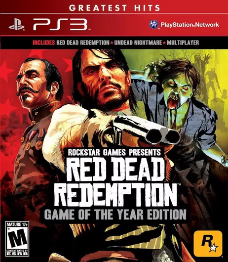 Red Dead Redemption (Game Of The Year) Greatest Hits Edition - PS3 Game