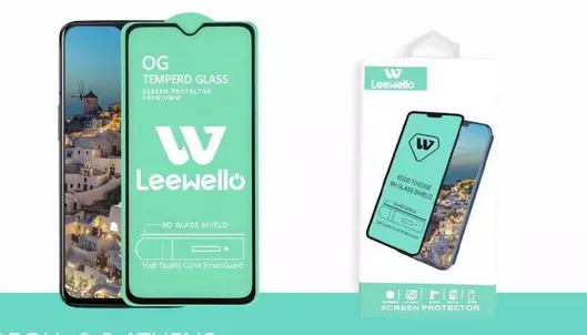 Tempered Glass Full Face Leewello για Xiaomi Redmi Note 12 Pro Μαύρο