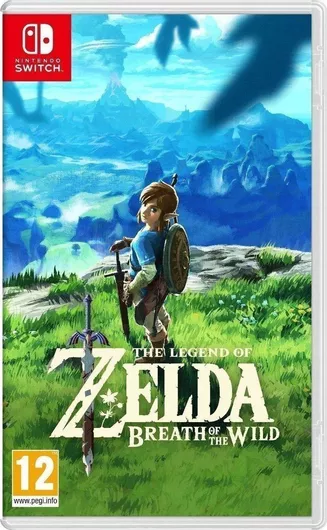 The Legend of Zelda Breath of the Wild - Nintendo Switch Game