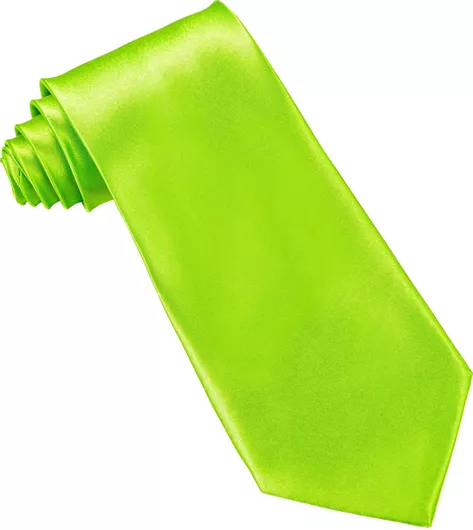 Αποκριάτικο Αξεσουάρ Widmann Γραβάτα Νέον Σατέν Πράσινο