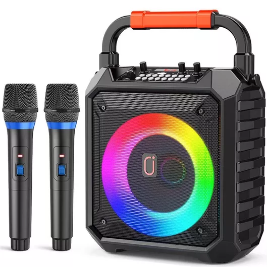 JYX Σύστημα Karaoke με Ασύρματα Μικρόφωνα Μαύρο