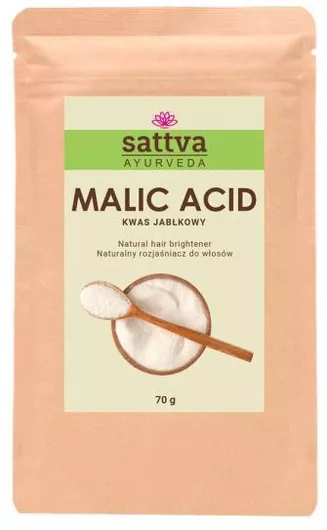 Hair Brightener Sattva Μηλικό Οξύ 70gr