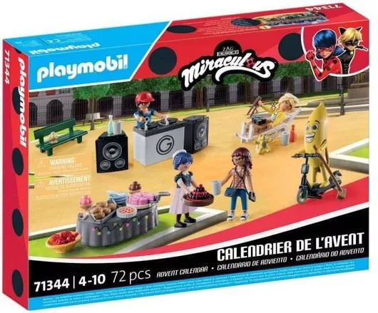 Playmobil Miraculous Πάρτι στο Παρίσι για 4-10 Ετών #71344