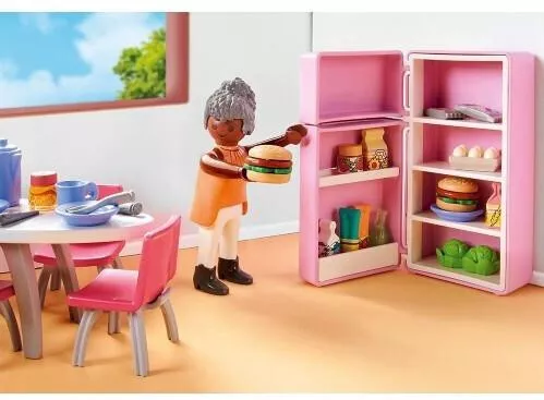 Playmobil MyLife Μοντέρνα Κουζίνα με Τραπεζαρία για 4-10 Ετών #71608
