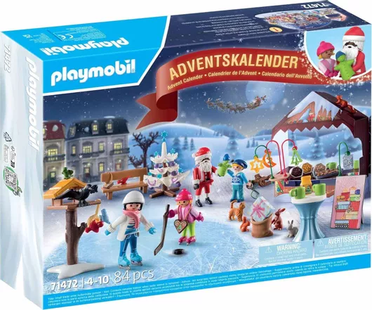 Playmobil Χριστουγεννιάτικη Αγορά για 4-10 Ετών #71472