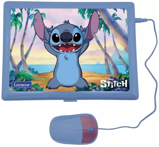 Εκπαιδευτικό Laptop Lexibook Stitch Ελληνικά & Αγγλικά για 5+ Ετών