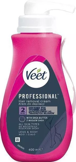 Κρέμα Αποτρίχωσης Σώματος Veet Professiona 400ml