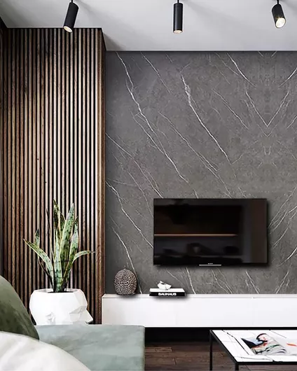 Διακοσμητικό Τοίχου Newplan Πάνελ 280x122cm Pietra Grey