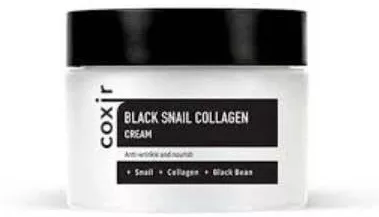 Κρέμα Προσώπου Coxir Black Snail με Έκκριμα Σαλιγκαριού & Κολλαγόνο για Αντιγήρανση & Ενυδάτωση 50ml