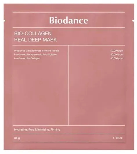 Biodance Bio Collagen Real Deep Sheets για Ενυδάτωση / Αναζωογόνηση / Σύσφιξη 4τμχ