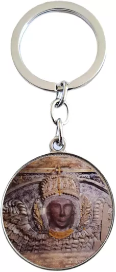 Μπρελόκ Best Gifts Γυάλινο Διπλής Όψεως Άγιος Ταξιάρχης