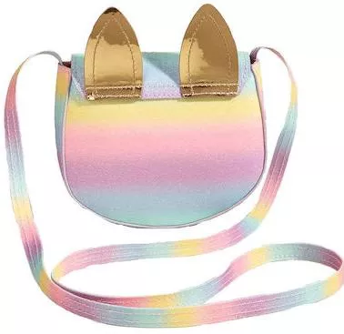 Τσαντάκι Tatu Moyo 8.5x12x0.5cm Γυαλιστερό Ροζ