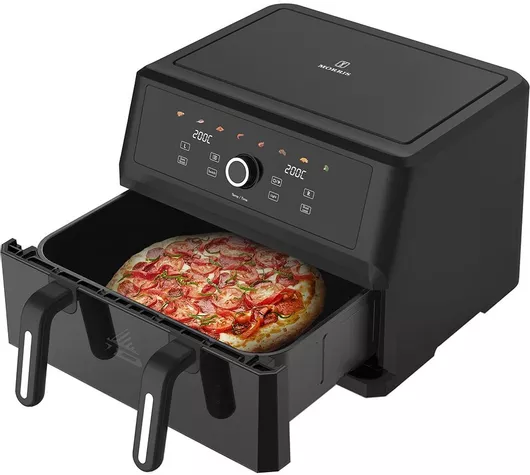 Morris Air Fryer με Διπλό Αποσπώμενο Κάδο 10.4lt Μαύρο MAF-1106