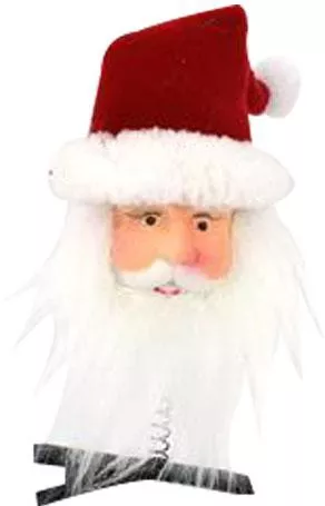 Χριστουγεννιάτικο Μανταλάκι Due Esse Άγιος Βασίλης 5x2.5x9cm Τυχαία Επιλογή Σχεδίου