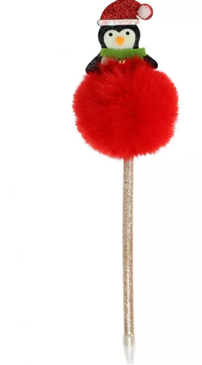 Χριστουγεννιάτικο Στυλό 25cm Τυχαία Επιλογή Χρώματος