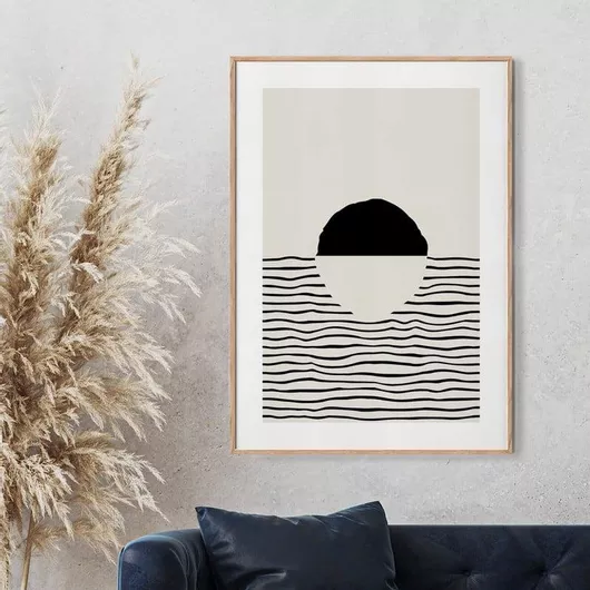 Αφίσα Creative Minimalist Art Circle 21x30cm