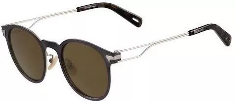 Unisex Γυαλιά Ηλίου G-Star Στρογγυλά 51mm με Καφέ Φακό & Καφέ Σκελετό