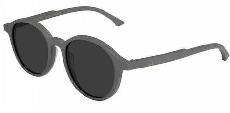 Unisex Γυαλιά Ηλίου Zeus Δione Στρογγυλά 50mm με Γκρι Φακό & Γκρι Σκελετό