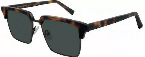 Ανδρικά Γυαλιά Ηλίου Zeus Δione Wayfarer 53mm με Πράσινο Φακό & Ταρταρούγα Σκελετό