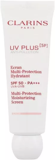 Αντηλιακό Προσώπου & Σώματος Clarins UV PLUS 5P Multi-Protection Moisturizing Screen Κρέμα SPF50 50ml