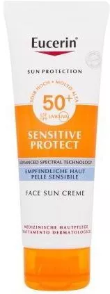 Αντηλιακό Προσώπου Eucerin Sun Sensitive Protect Κρέμα SPF50+ 50ml