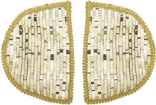 Αποκριάτικο Αξεσουάρ Widmann Pair Of Sequin Gold Epauletten Χρυσό