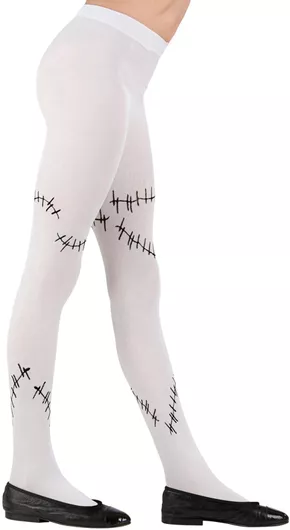 Αποκριάτικο Αξεσουάρ Widmann Καλσόν Παιδικό με Ράμπες Zombie 40 Den S Λευκό