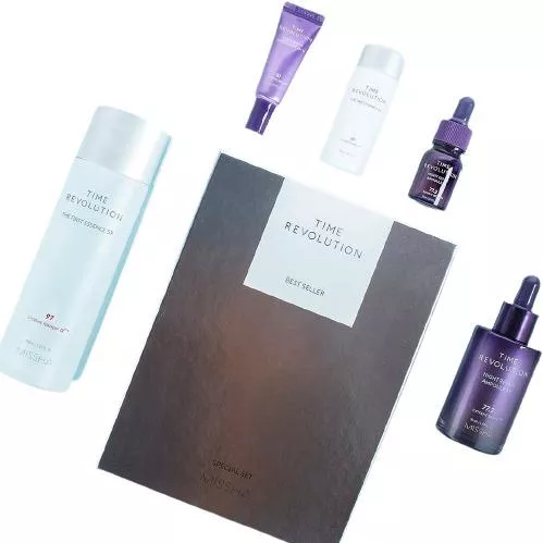 Missha Time Revolution Best Seller Special Σετ Περιποίησης για Αντιγήρανση, Ενυδάτωση & Λάμψη 5τμχ