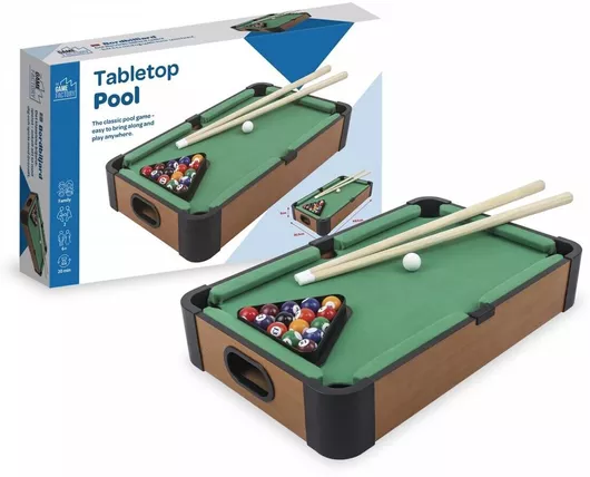 Παιχνίδι Μπιλιάρδο The Game Factory Pool Table Game για 6+ Ετών