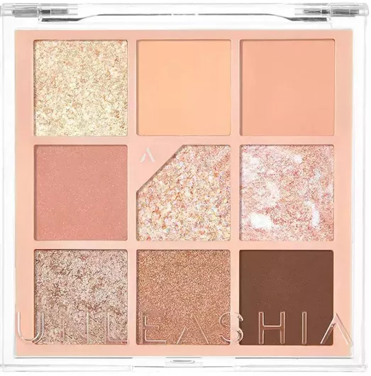 Σκιές Ματιών Unleashia Glitterpedia Παλέτα #3 All Coralpink 20gr