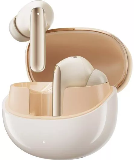 QCY Melobuds Pro HT08 Bluetooth Handsfree Ακουστικά με Αντοχή στον Ιδρώτα & Θήκη Φόρτισης Χρυσό