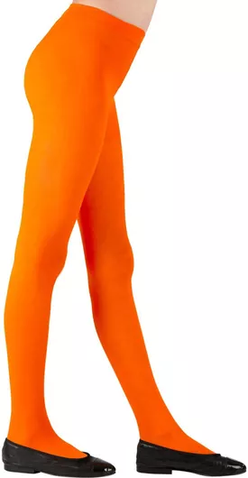 Αποκριάτικο Αξεσουάρ Widmann Καλσόν Παιδικό XS 40 Den Πορτοκαλί