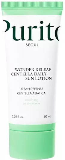 Αντηλιακό Προσώπου Purito Wonder Relief Centella Daily Λοσιόν SPF50+ 60ml
