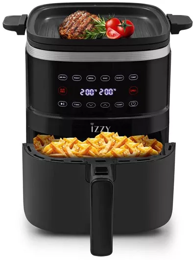 Izzy Air Fryer 5lt Μαύρο IZ-8241