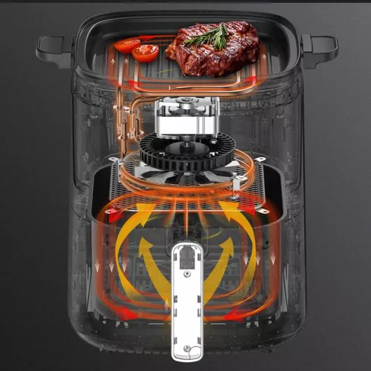 Izzy Air Fryer 5lt Μαύρο IZ-8241