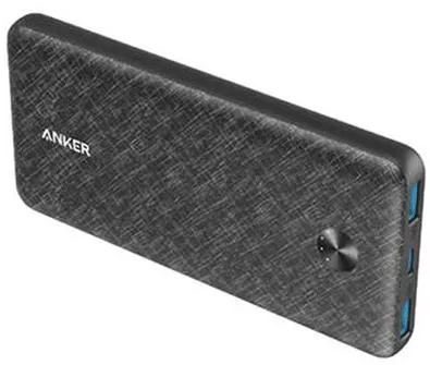 Anker PowerCore 10000mAh 22.5W με Θύρα USB-A & 2 Θύρες USB-C Μαύρο